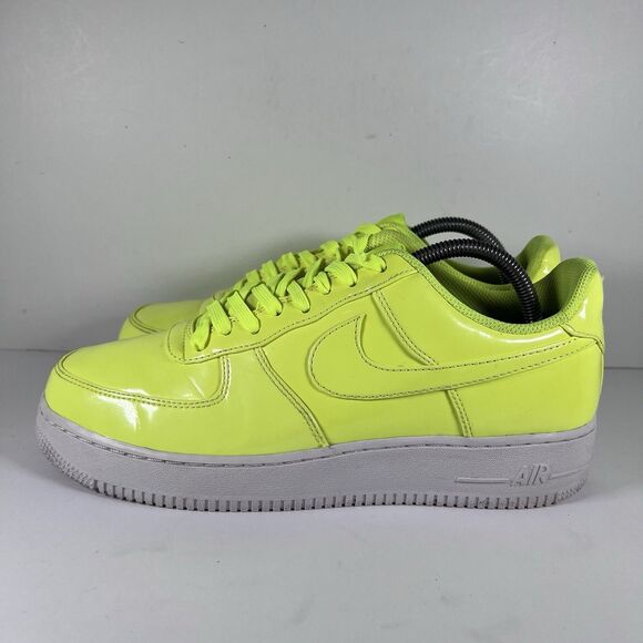 Nike Air Force 1 2017 Volt Lace Up Athletic Shoes Sneakers Men's 9.5 AJ9505-700 - Picture 3 of 8